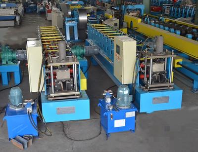 Top Hat Roll forming machine