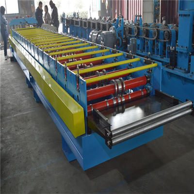 IBR686 Roof Roll Forming Machine with wall plate